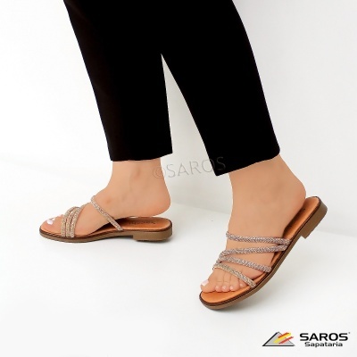 Chinelo Samelli 5098 Ouro