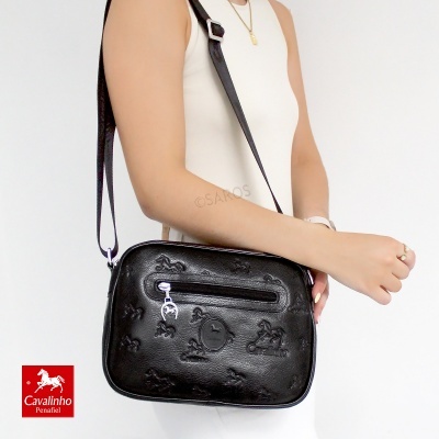 Bolsa Cavalinho Cavalo Lusitano 18090190 Preto