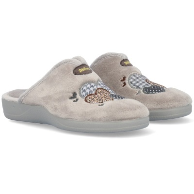 Chinelo De Quarto Devalverde 1181 Cinza