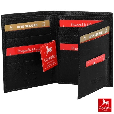 Carteira Cavalinho  Gentleman 28610582 Preto
