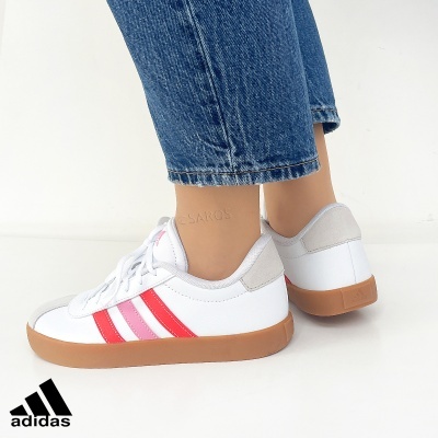 Sapatilha Adidas Vl Court Jh8722 Multi-branco