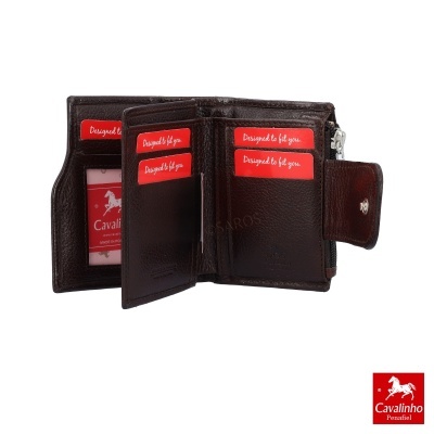 Carteira Cavalinho Cavalo Lusitano 28090233 Castanho