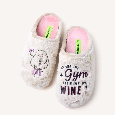 Chinelo De Quarto Hot Potatoes Gym Or Wine 76955 Multicolor