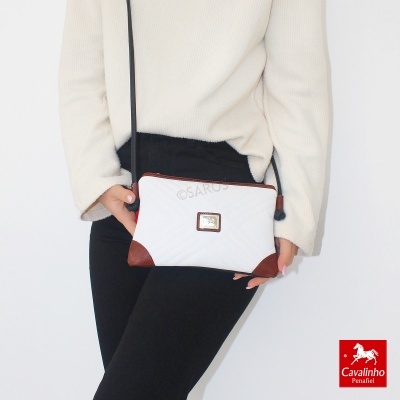 Mala De Tiracolo Cavalinho Poésie 16140273 Preto Mel