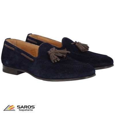 Sapato Saros Camurça 1947 Azul