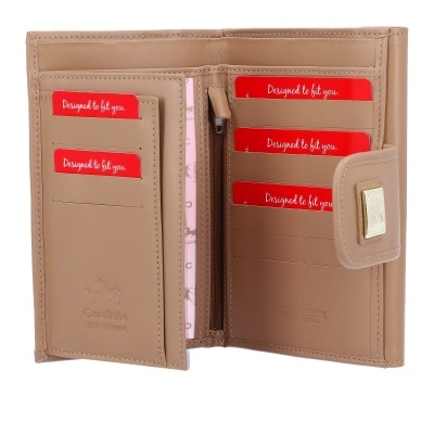 Carteira Cavalinho Poésie 26140221 Azul-bege