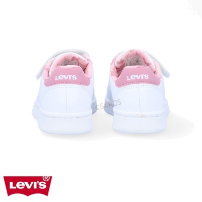 Sapatilha Levis Avenue Vave0241s Branco Com Rosa