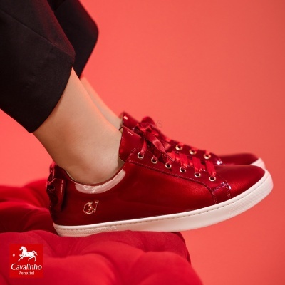 Sapatilha Cavalinho Midnight Rouge 48010141 Vermelho