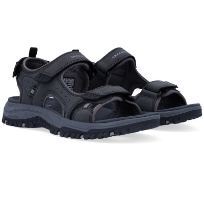 Sandalia Skechers Prewitt Rigdon 205139 Preto
