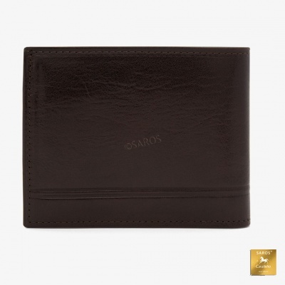 Carteira de Homem em pele Cavalinho 28610512 em Castanho