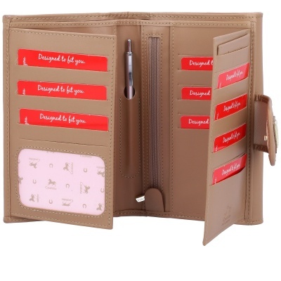 Carteira Cavalinho Poésie 26140206 Azul-bege