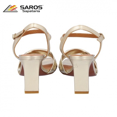 Sandália Saros de Mulher 1743 Platina