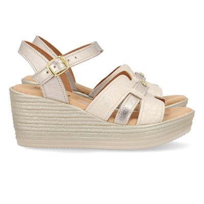 Sandalia Samelli Cunha 10951 Multi-bege