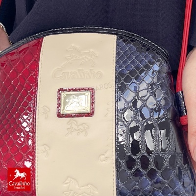 Mala De Tiracolo Cavalinho Honor 18190005 Multi-vermelho