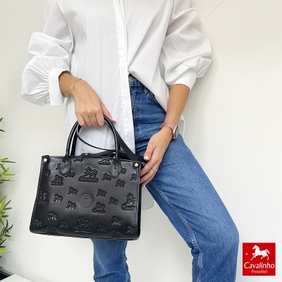 Bolsa Cavalinho Cavalo Lusitano 18090480 Preto