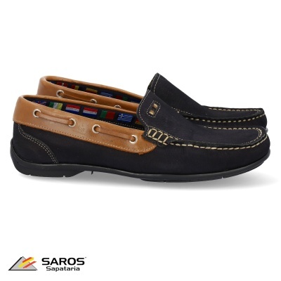 Sapato Vela/Mocassin 010 Azul