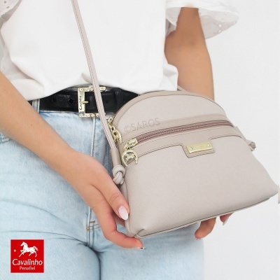 Mala De Tiracolo Cavalinho La Vie 16190573 Cinza