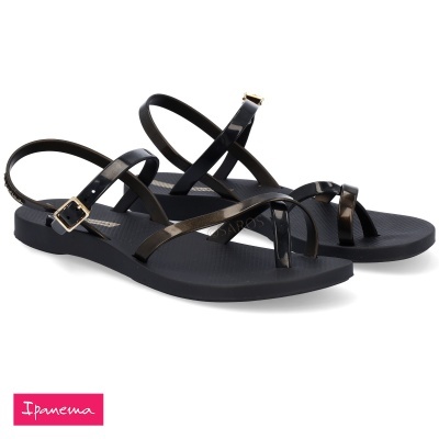 Sandalia Ipanema Fashion 82842 Preto