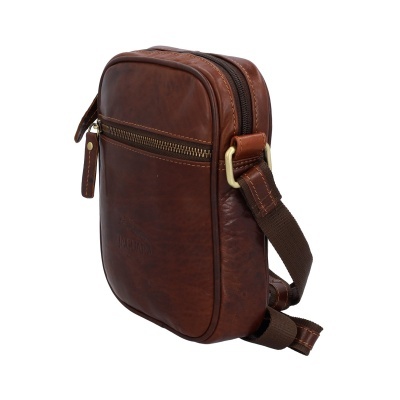 Mala De Tiracolo Jaguar Texas 5026 Castanho