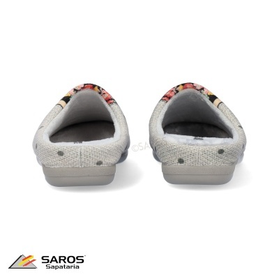 Chinelos (interior) Saros 6058 Cinza