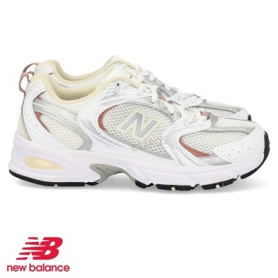Sapatilha New Balance 530 Mr530 Sga Branco Com Rosa