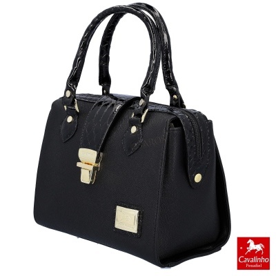 Bolsa Cavalinho Cherry Blossom 18810502 Preto