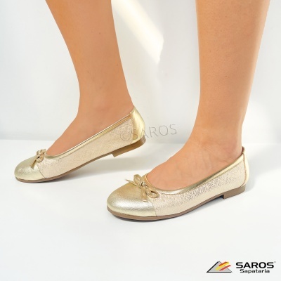 Sapato Saros Sabrina 345 Ouro