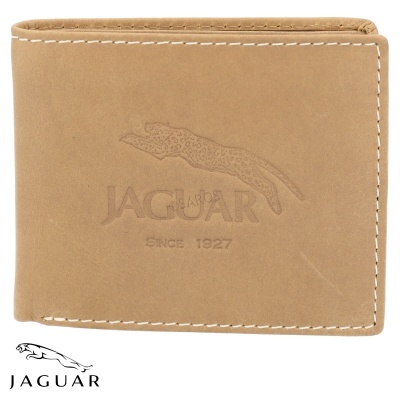 Carteira Jaguar Crazy Horse 1931 Taupe