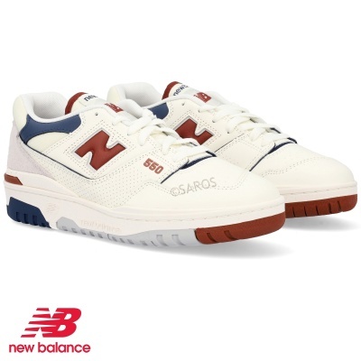 Sapatilha New Balance 550 Bb550 Esg Multi-bege