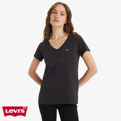 Tshirt Levis Perfect Vneck 85341 Preto