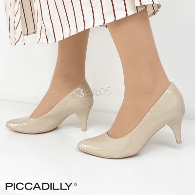 Sapato Stiletto Piccadilly 745050 Bege