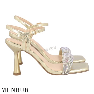 Sandalia Menbur 23800 Ouro