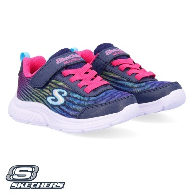 Sapatilha Skechers Wavy Lites - Hydro Crush 303393l Multi-azul