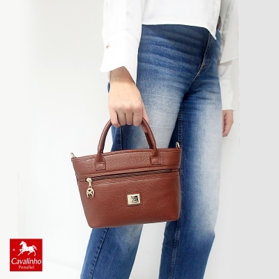 Mala De Mão Cavalinho Muse 18300572 Camel