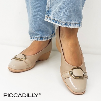 Sapato Piccadilly 143227 Bege