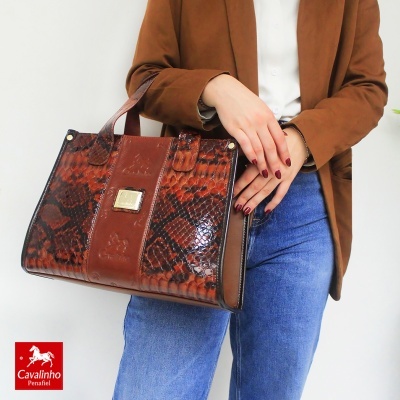 Mala De Mão Cavalinho Honor 18190611 Camel