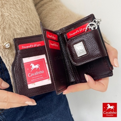 Carteira Cavalinho Cavalo Lusitano 28090233 Castanho