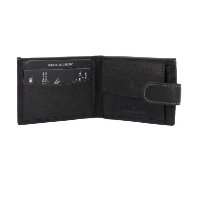 Carteira Jaguar Bronx 1690 Preto