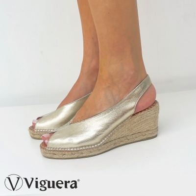 Sandalia Viguera 2127 Platina