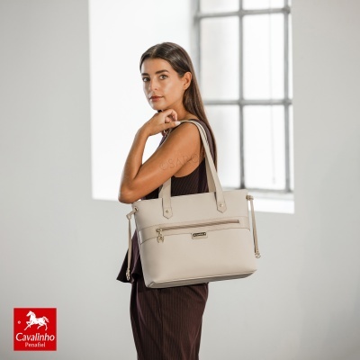 Mala De Ombro Cavalinho La Vie 16190578 Cinza