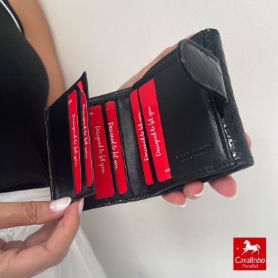 Carteira Cavalinho Grace 28250530 Preto