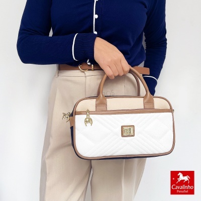 Mala De Mão Cavalinho Poésie 16140576 Azul-bege