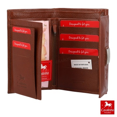Carteira Cavalinho Cavalo Lusitano 28090221 Camel