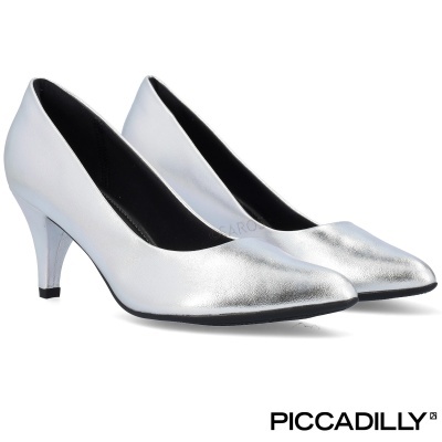Sapato Stilettos Piccadilly 745050 Prata