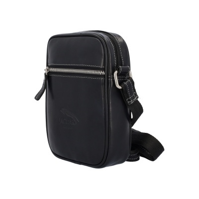 Mala De Tiracolo Jaguar Texas 5026 Preto