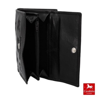 Carteira Cavalinho Cavalo Lusitano 28090215 Preto