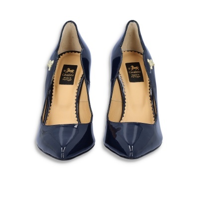 Sapato Stiletto Cavalinho 48100575 em Azul