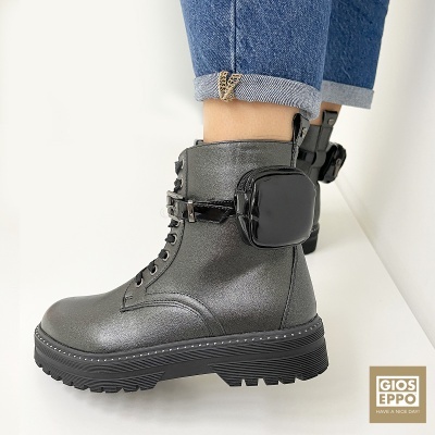 Botins Gioseppo 67232 em Preto