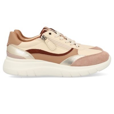 Sapatilha Geox Plummery D56yne Multi-bege