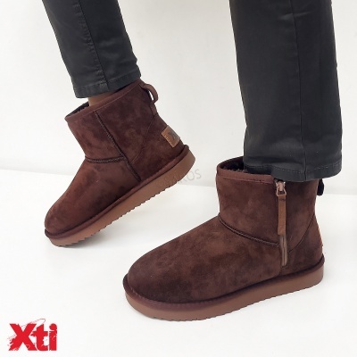 Botim Xti Leopardo 144443 Castanho